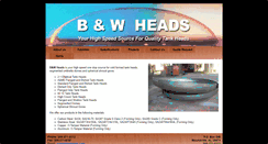 Desktop Screenshot of bwheads.com