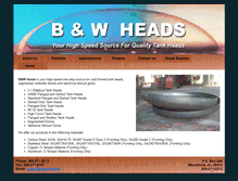 Tablet Screenshot of bwheads.com